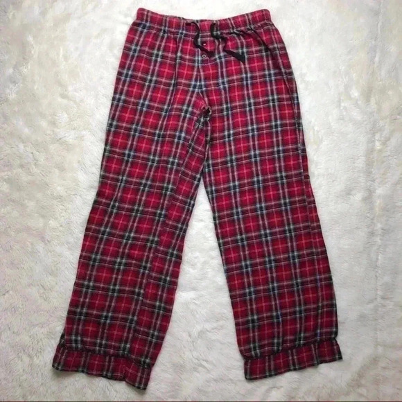 Denver Hayes Pajama Pants Red Plaid Size Medium - Picture 2 of 16